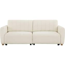 Serta Giles Ivory Sofa 91.7" 3 Seater