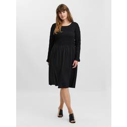 Vero Moda curve dame kjole VMTERRY Black