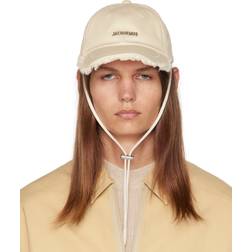 Jacquemus Off-White Le Chouchou 'La Casquette Artichaut' Cap OFF-WHITE