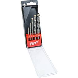 Milwaukee Round Shank Concrete Drill Bits 5 Piece 4932480157