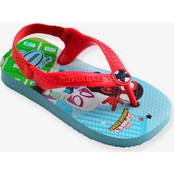 Havaianas Baby Marvel Klipklapper - Blue/Red