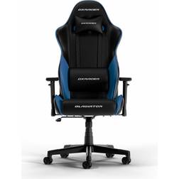 DxRacer GLADIATOR L Sort & Blå PVC Læder