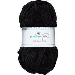 Panduro Garn Velvet 100 g sort