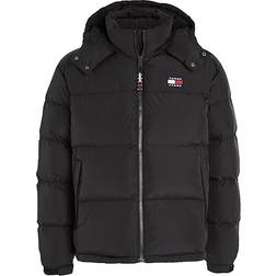 Tommy Jeans Hooded Alaska Puffer Jacket - Black