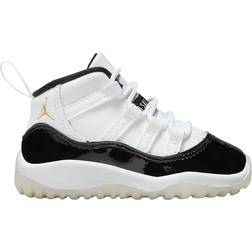 Nike Air Jordan 11 Retro TD - White/Black/Metallic Gold