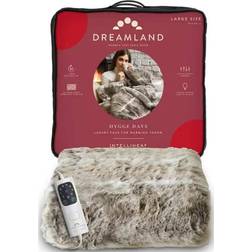 Dreamland Faux Fur Heated Throw 160x120cm