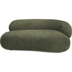 Westwing Collection Alba Dark Green Sofa 185cm Zweisitzer