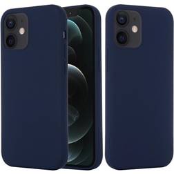 MTP Products iPhone 12 Mini Liquid Silicone Wall Blue