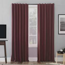 Sun Zero Evelina Faux Dupioni Silk 127x213.36cm