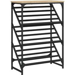 vidaXL 833424 Sonoma Oak Shoe Rack 60x85cm