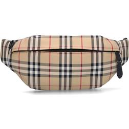 Burberry Ikonisk Check Motif Bältesväska - Beige