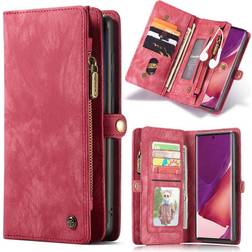 CaseMe Detachable 2-in-1 Zipper Wallet Case for Galaxy Note 20 Ultra