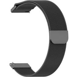 24hshop Milanese Strap for Garmin Forerunner 245/245 Music