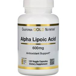 California Gold Nutrition Alpha Lipoic Acid 600mg 120 pcs
