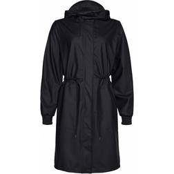 Rains String W Parka - Black