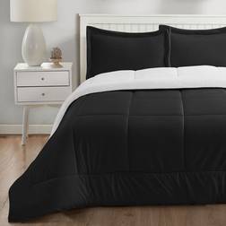 Swift Home Sherpa Down Bedspread Black (223.5x172.7cm)