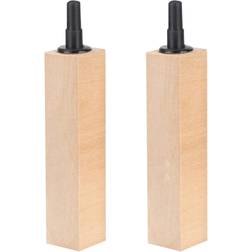 Wooden Air Bubble Stone Diffuser 2 Pcs