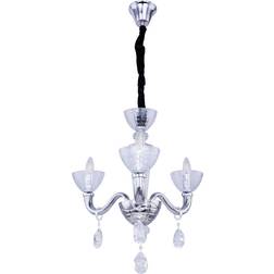 ETC-Shop 95075 Chrome Ceiling Lamp