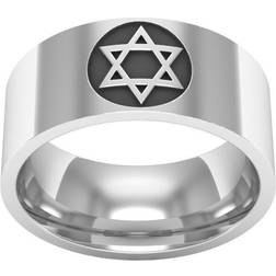 David Ancient Word Vintage Ring - Silver