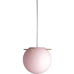 Frandsen Koi Opal White/Brass Pendant Lamp 32cm