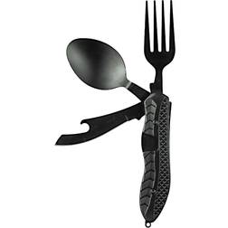 Shein 1pc Outdoor Portable Foldable Multi-functional Knife, Fork, Spoon Combination Tableware For Camping And Hiking, With Detachable Design