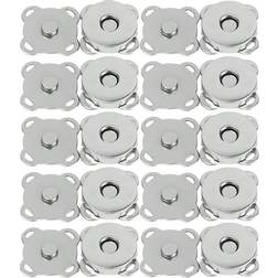 Shein Magnetic Snap Button Metal Invisible Sew on Button Lock Clasps Fasteners for Purse Bags Clothes Craft DIY Accessories Bag Accessories For Teen Girls W