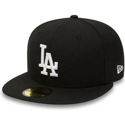 New Era Los Angeles Dodgers Essential Black 59Fifty 7 55,8 cm svart