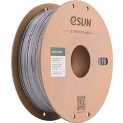 eSUN PETG-Filament 1,75 mm ePETG HS Höghastighetsfilament, Dimensionell Noggrannhet 0,05 mm, 1KG Spole 2,2 LBS för Snabb 3D-Utskrift,Solid Silver