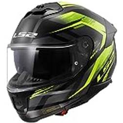 LS2 FF808 Stream II Fury Helmet - Black/Yellow