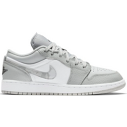 Nike Air Jordan 1 Low SE GS - White/Photon Dust Grey Fog