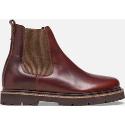 Birkenstock Chelsea Boots 'LENA' - Marron