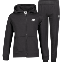 Nike Junior Sportswear Club Fleece Tracksuit - Black (FD3114-010)