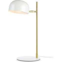 Markslöjd Pose White/Brushed Brass Lampada da tavolo 48.5cm