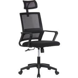 Edm Ergonomic Black Kontorsstol 120cm