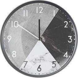 Beliani Davos Grey Väggklocka 33cm