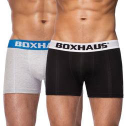 Boxhaus Underwear 2-pack - Black/Grey