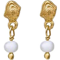 Maanesten Pippa Earrings - Gold/Pearls