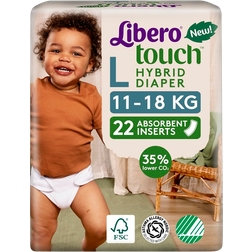 Libero Touch Hybrid Insert Size L 11-18kg 22pcs