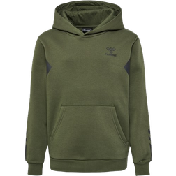 Hummel Kid's Active Sweat Fabric Hoodie - Green