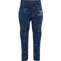 Hummel Girl's Fia Leggings - Sargasso Sea