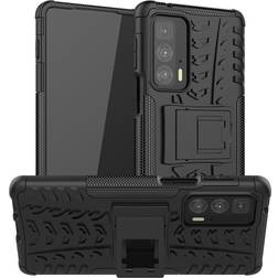 Anti-Slip Hybrid Case with Kickstand for Motorola Edge 20 Pro