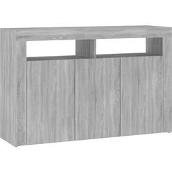 vidaXL 115.5x30x75cm Grey Sonoma Buffet 115.5x75cm