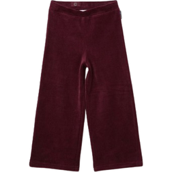 Polarn O. Pyret Girl's Velour Trousers - Plum