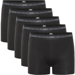 JBS Kid's Bamboo Boxers 5-pack - Black