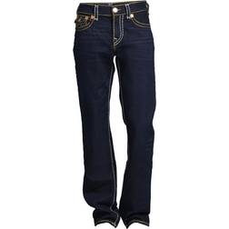 True Religion Ricky Super T Stitch Straight Jean - Dark Wash