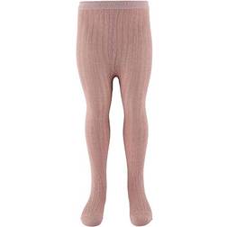 mp Denmark Cotton Rib Tights - Wood Rose (130-870)