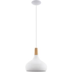 Eglo Sabinar White Pendant Lamp 28cm