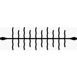 Sirius Tech-Line Cluster Black Lyskæde 120 Pærer