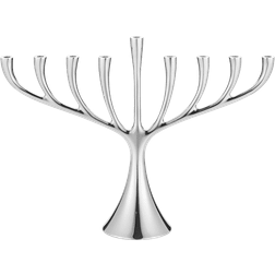 Georg Jensen Cobra Menorah Stainless Steel Ljusstake 27cm