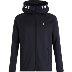 Peak Performance Rider Zip Hood Men - Black